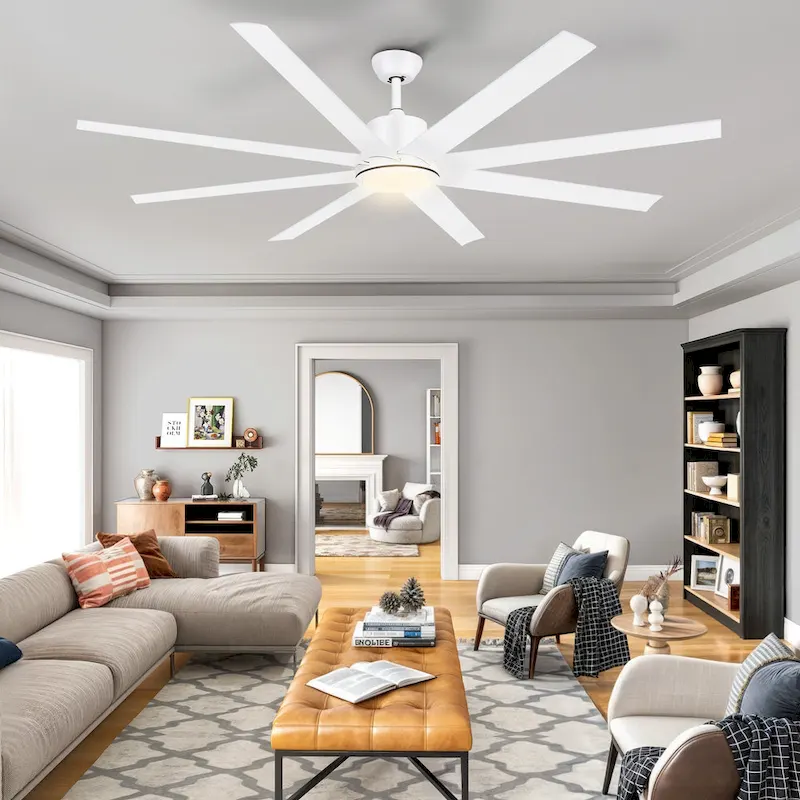 72  8 Blades Ceiling Fans with Lights and Remote Control