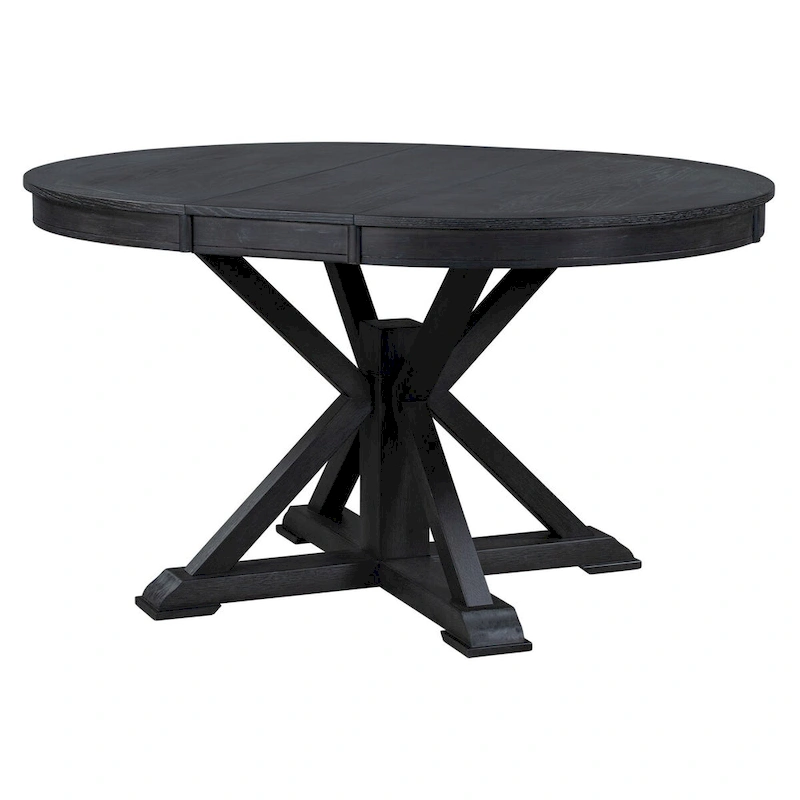 Retro Functional Extendable Dining Table with a 12