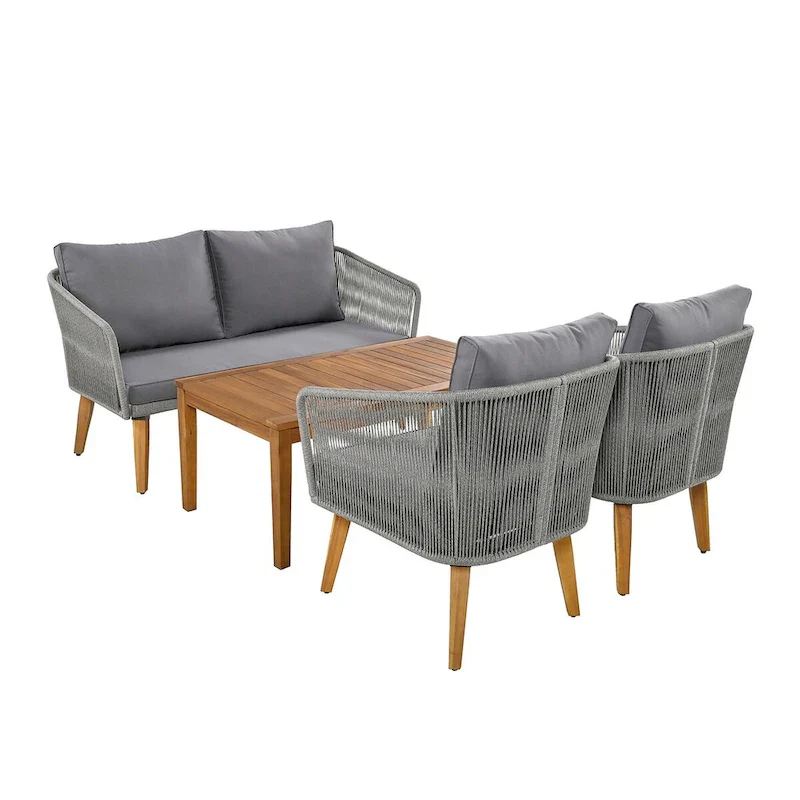4-Piece Patio Conversation Set