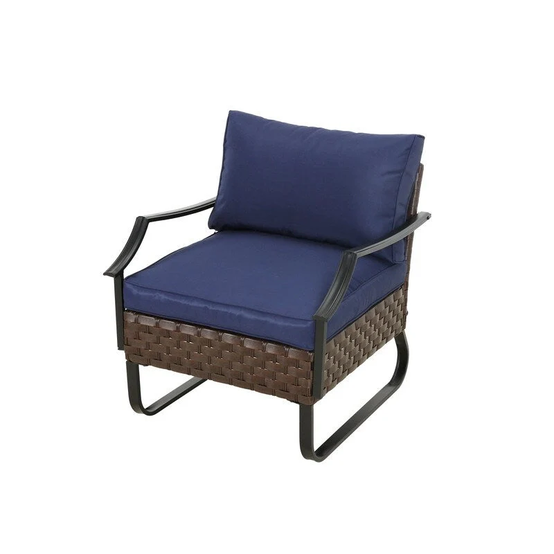 Patio Festival U-Leg Collection Armrest Chair with Cushions