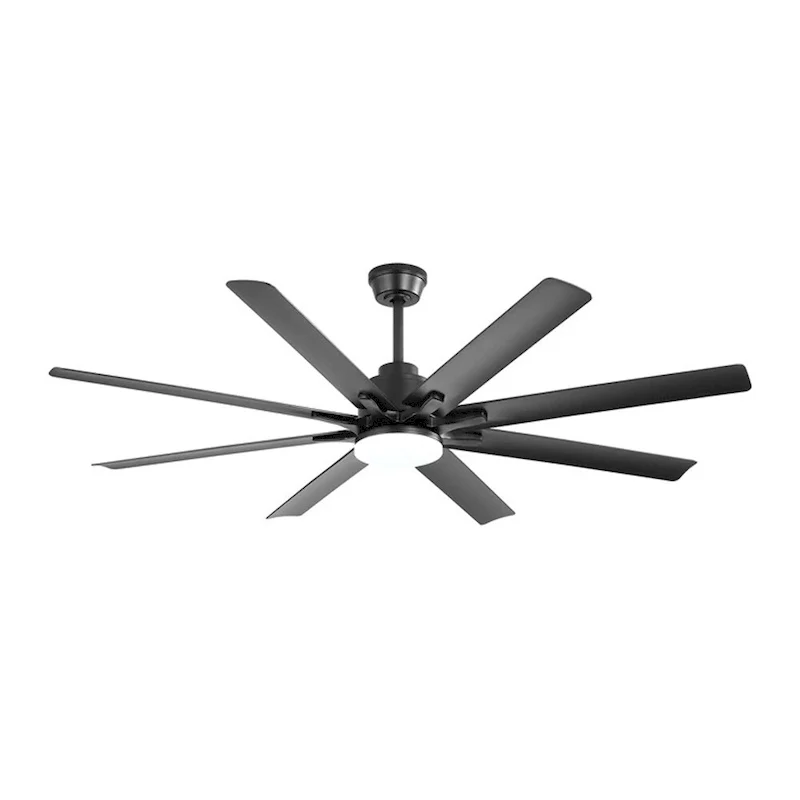 66 Inch Modern Ceiling Fan with Dimmable Led Light Remote Control