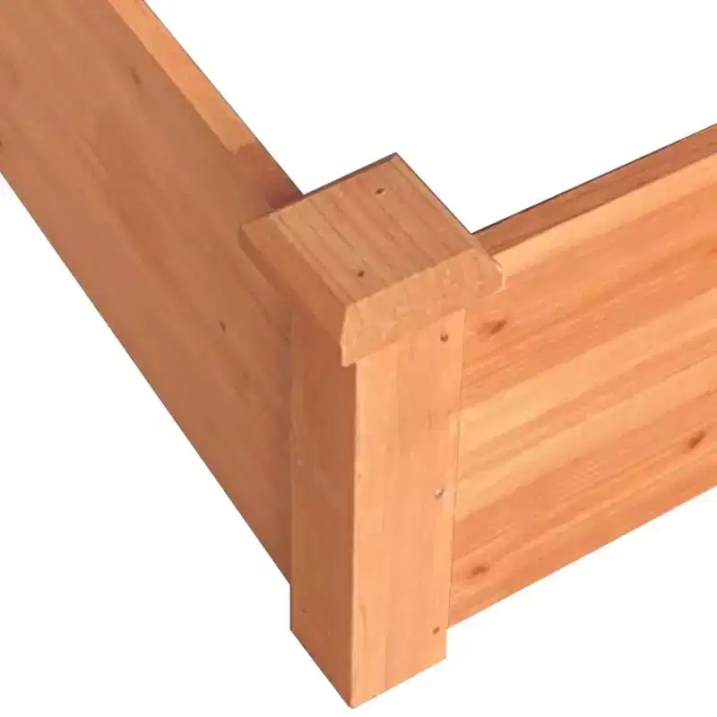 vidaXL Garden Raised Bed Strawberry Planter Vegetable Herb Bed Solid Wood Fir