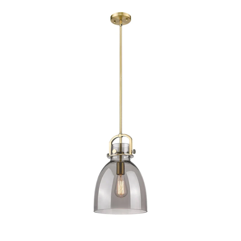 Innovations Lighting Newton Bell - 1 Light 10  Stem Hung Pendant