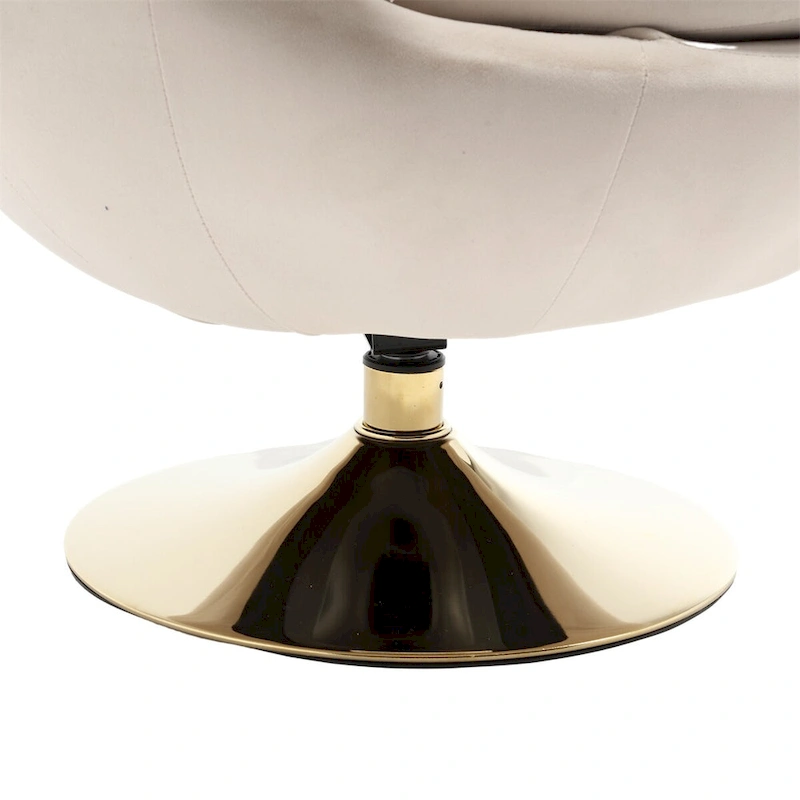 360 Degree Swivel Cuddle Barrel Accent Chairs, Round Armchairs