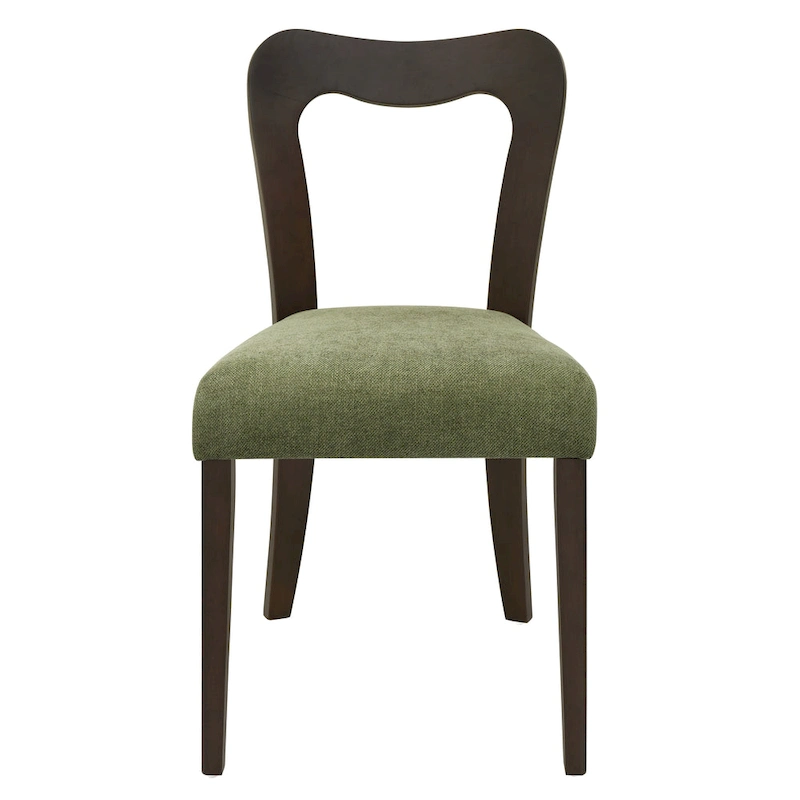 Christopher Knight Home - Ethan Modern Upholstered Dining Chair Set of 2 with Open-Back Design