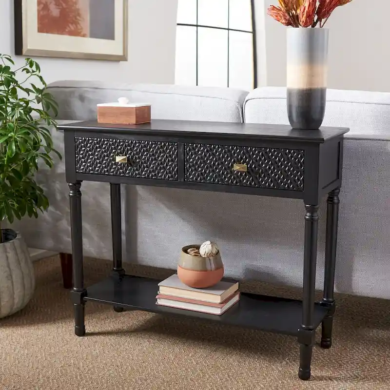 SAFAVIEH Salina 2-Drawer Console Table - 35.5