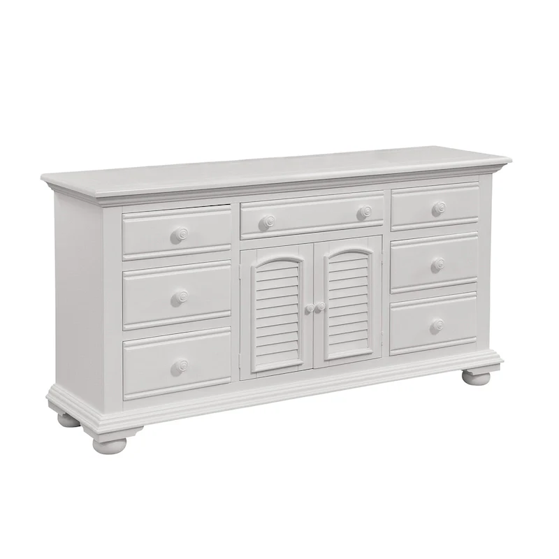 Beachcrest Triple Dresser and Optional Mirror