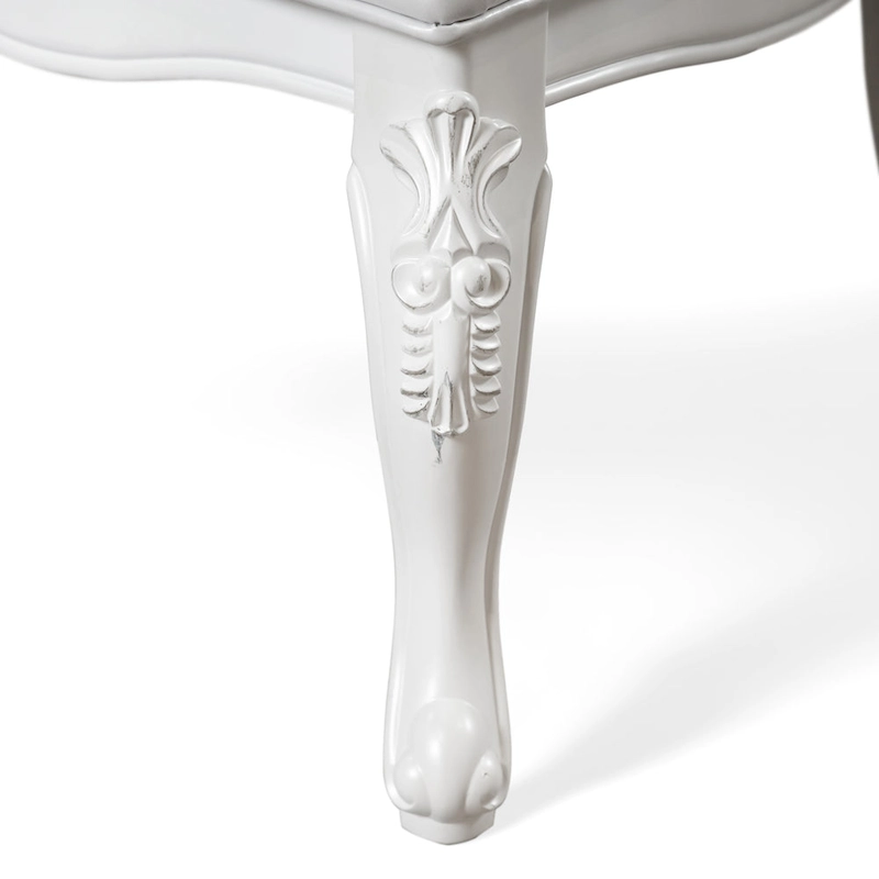 Furniture of America Eugene Traditional Solid Wood 7-Piece Expandable Dining Table Set