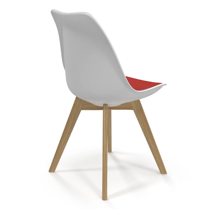 Celine Side Chairs with Natural Legs (Set of 2)