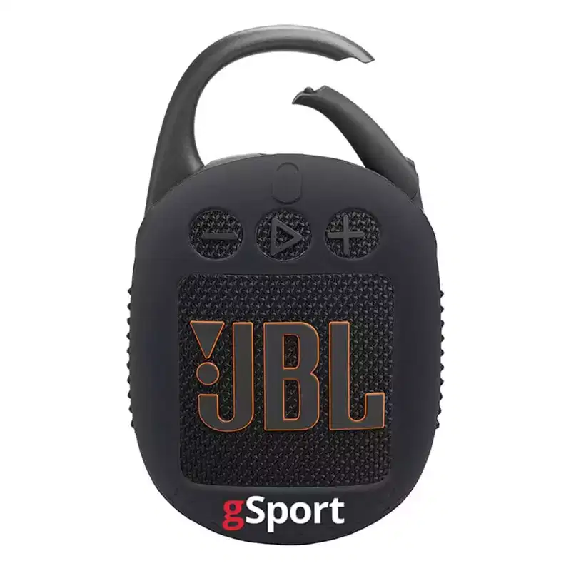 JBL Clip 5 Ultra Portable Bluetooth Speaker with gSport Silicone Sleeve