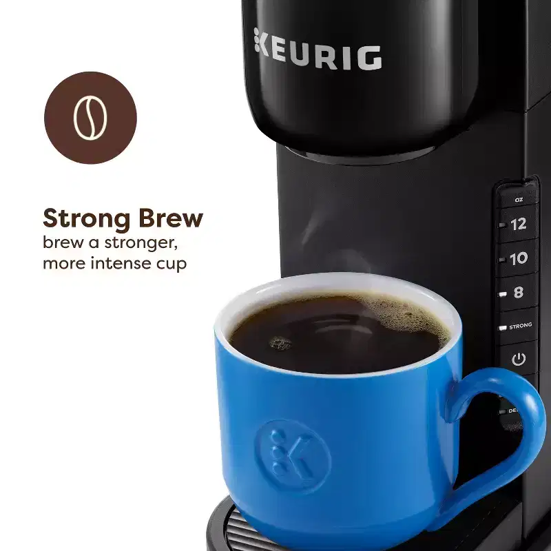 Keurig K-Express Coffee Maker - Black: Single Serve, K-Cup Compatible, 42 oz Reservoir, Auto Shut-Off, Fits Travel Mug