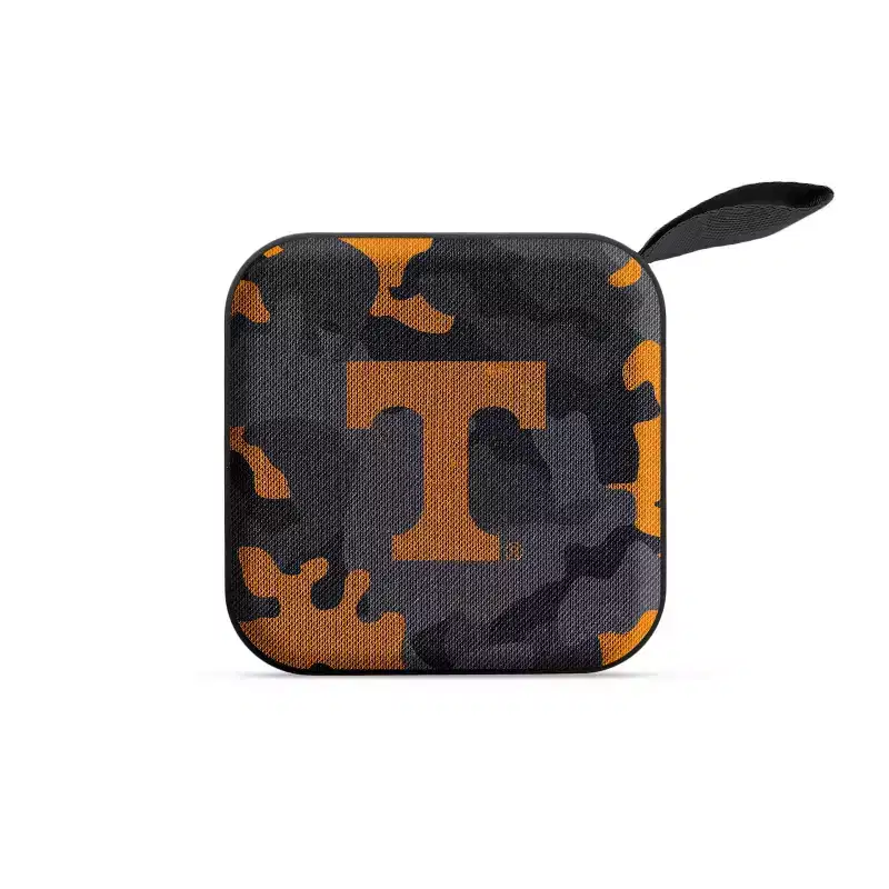 NCAA Tennessee Volunteers Bluetooth Portable Speaker with FM Radio: USB & MicroSD Compatible