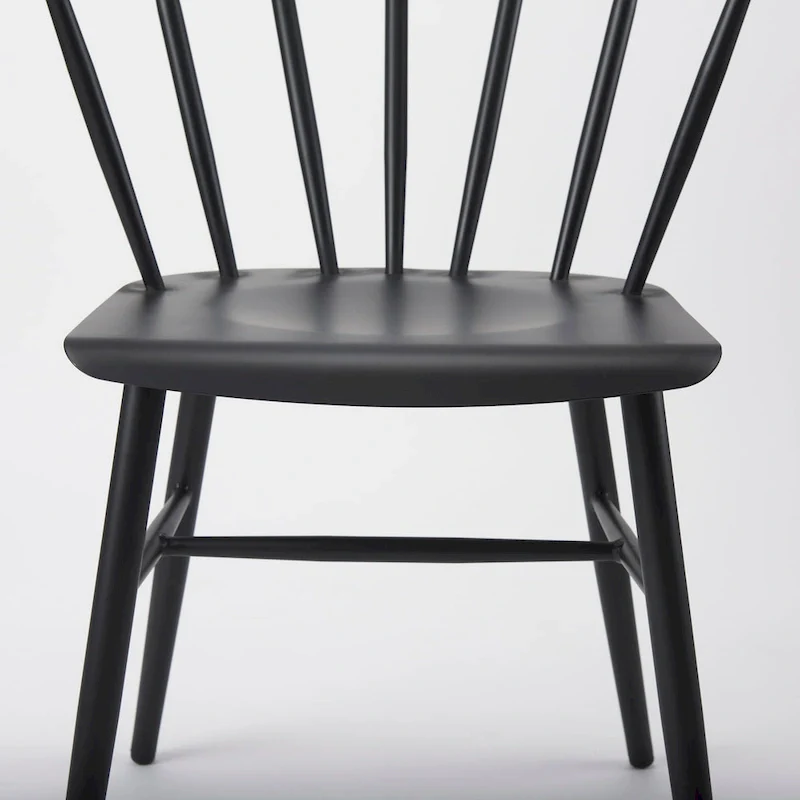 Colin Black Metal Dining Chair - 21.2 W x 21.2 D x 30.3 H