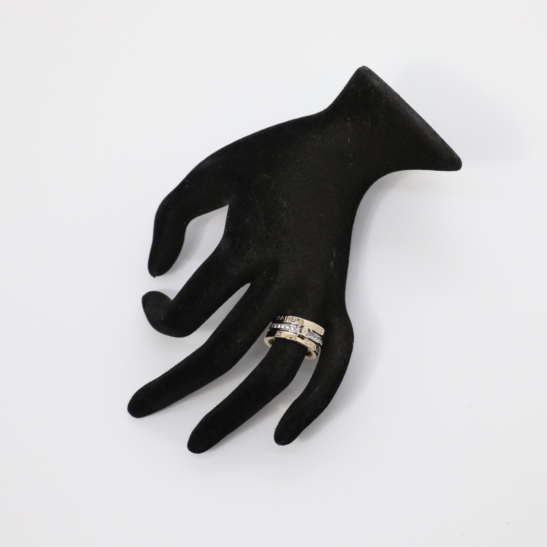 CCR066 Chanel ring set of 3 - ccjewelryacc