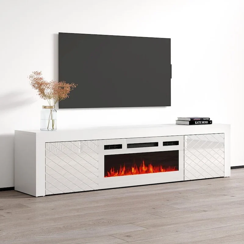 Dia WH-EF Electric Fireplace 71  TV Stand