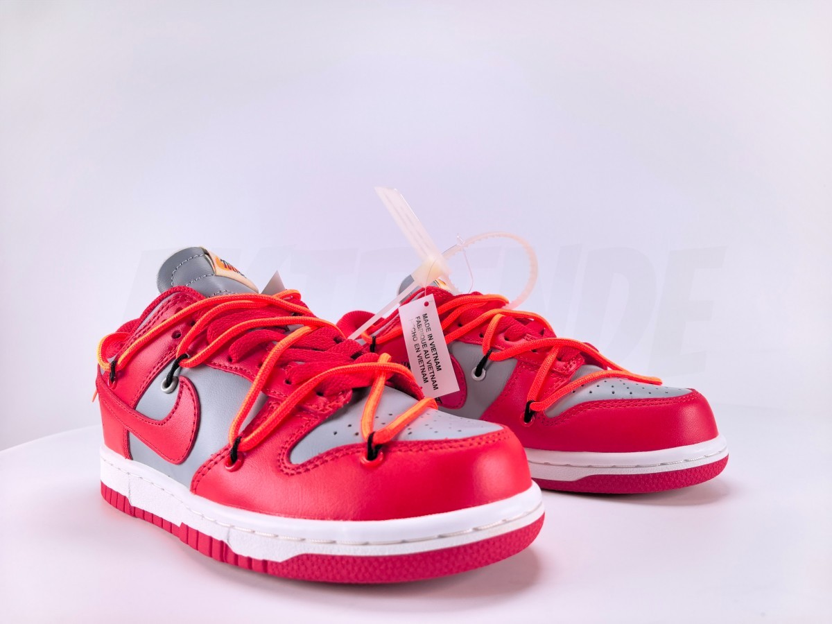 Nike Dunk Low Off-White University Red - Aktrende