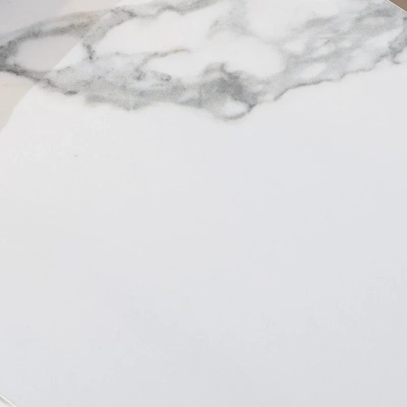 2 Tier Faux Marbling Console Table, Living Room Sofa Table, Modern Narrow Entryway Table, Hallway Entrance Table