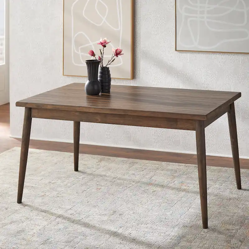 Simple Living Element Mid-Century Dining Table - Walnut
