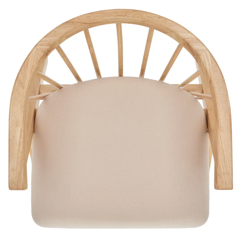 SAFAVIEH Carlota Spindle Dining Chair (Set of 2) - 23 W x 23 D x 30 H - 22Wx22Dx30H