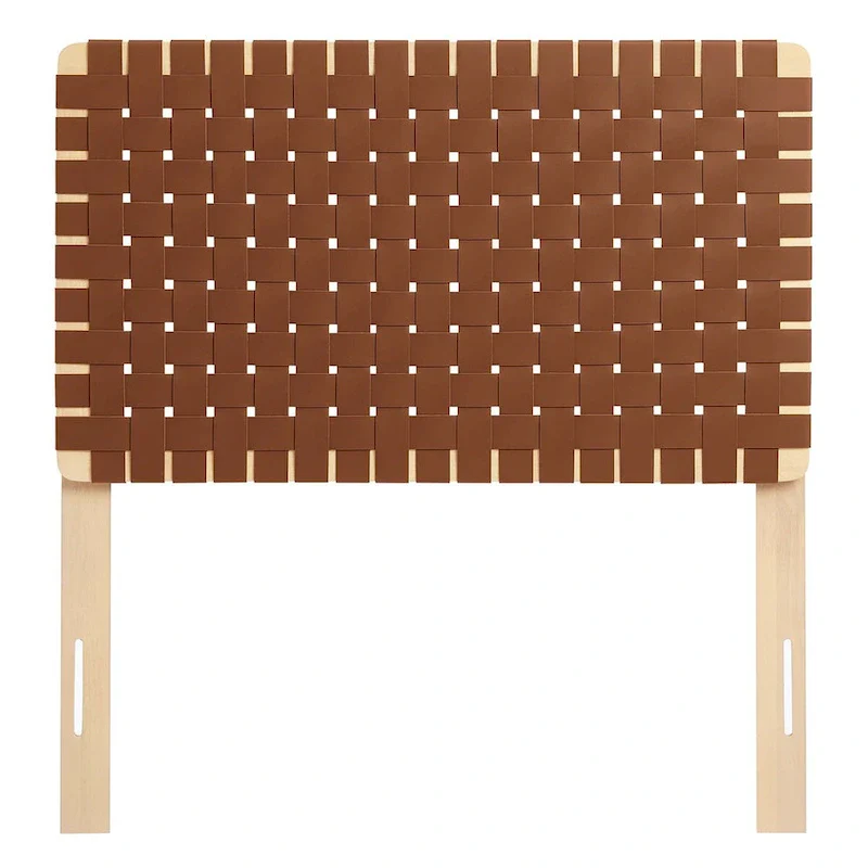 Sparta Twin/Full/Queen/King Vegan Leather Weave Headboard