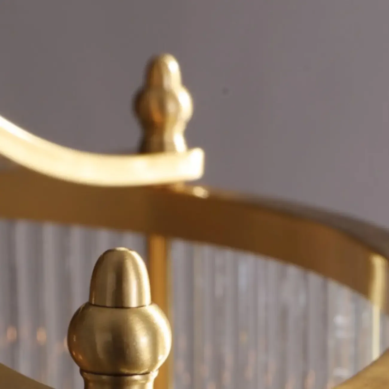 Modern 3-Light Crystal Round Chandelier with Flexible Height