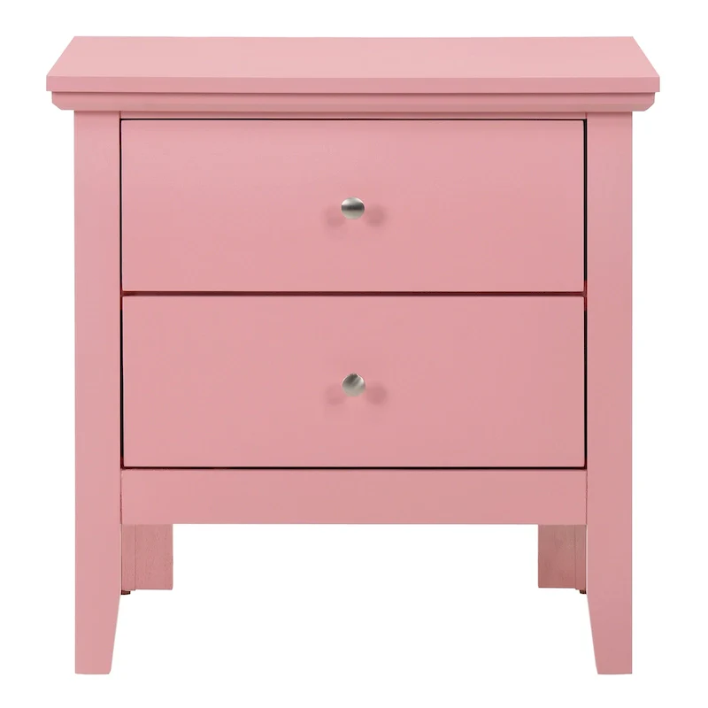 Primo 2-Drawer Nightstand (24 in. H x 19 in. W x 15.5 in. D)