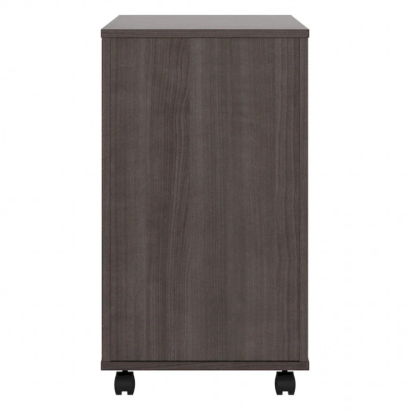 2 Drawer Mobile File Cabinet with Lock and Casters
