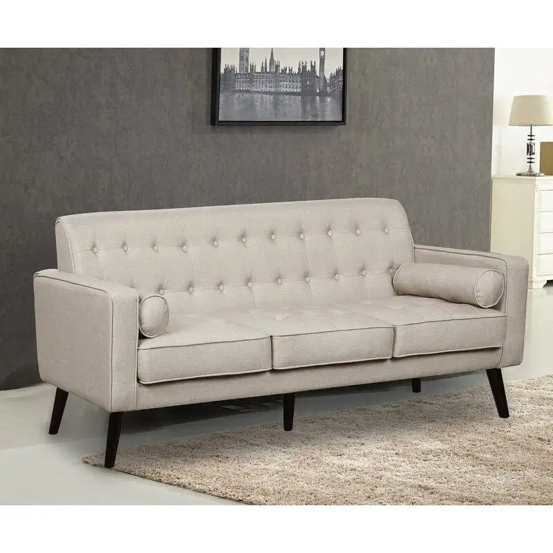 Valadez Mid Century Upholstered Tufted Sofa