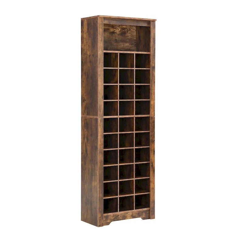 Stylish Design 30 Shoe Cubby Console