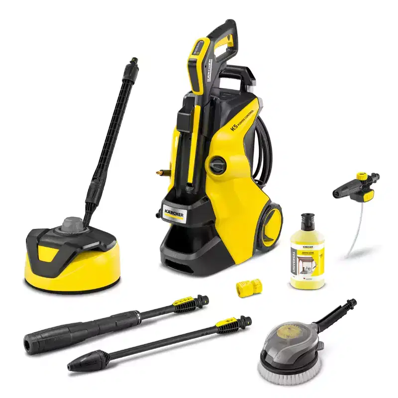 Karcher K 5 Power Control CHK Electric Pressure Washer, Max 2500 PSI, 1.5 GPM