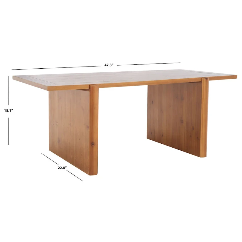 SAFAVIEH Meadhbh Rectangle Coffee Table - 47  W x 23  D x 18  H - 47Wx23Dx18H