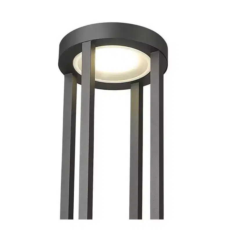 Z-Lite Leland 1 - Light Post Light in Sand Black