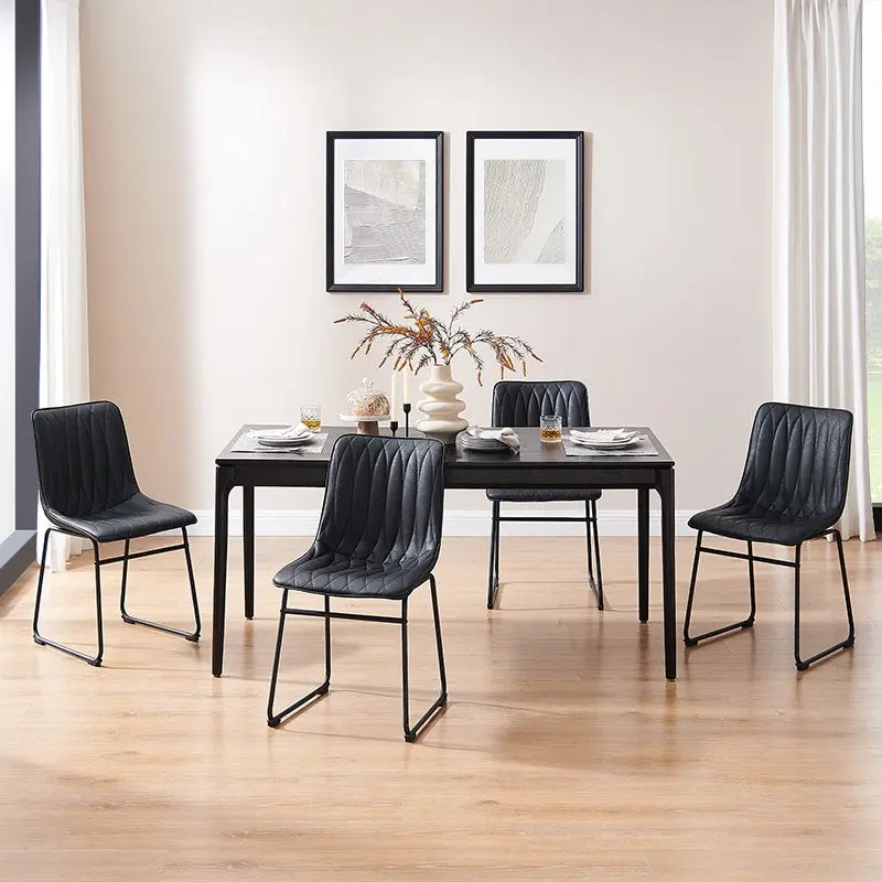 Faux Leather Dining Chair (Set of 2)