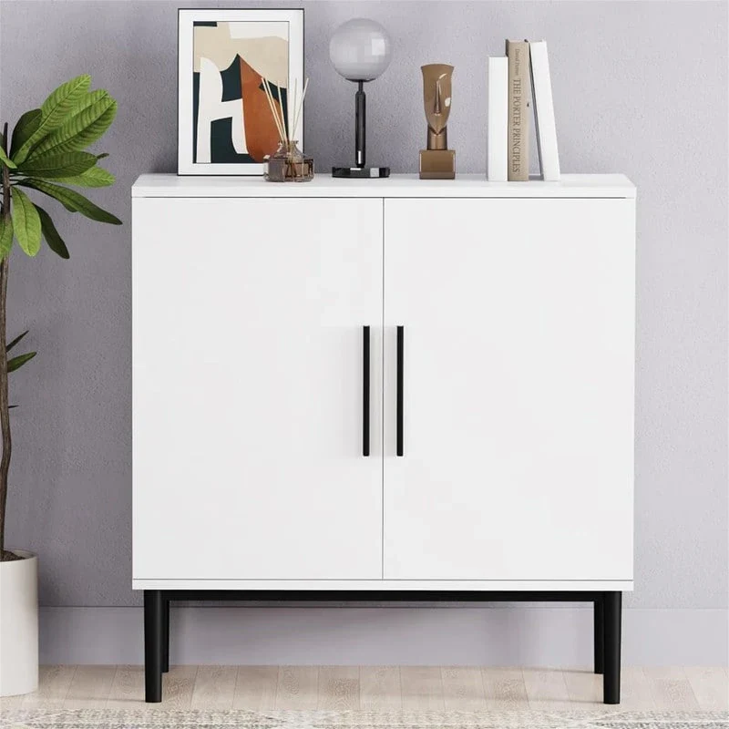 Modern Buffet Cabinet - 15.7D x 31.1W x 31.5H