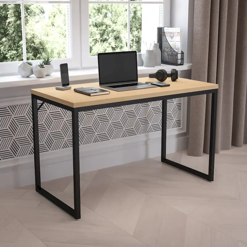 Commercial Grade Industrial Style Office Desk - 47  Length