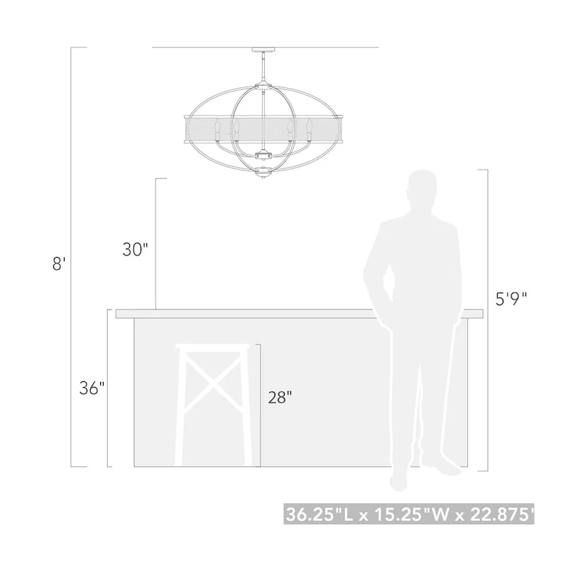 Colson Linear Pendant