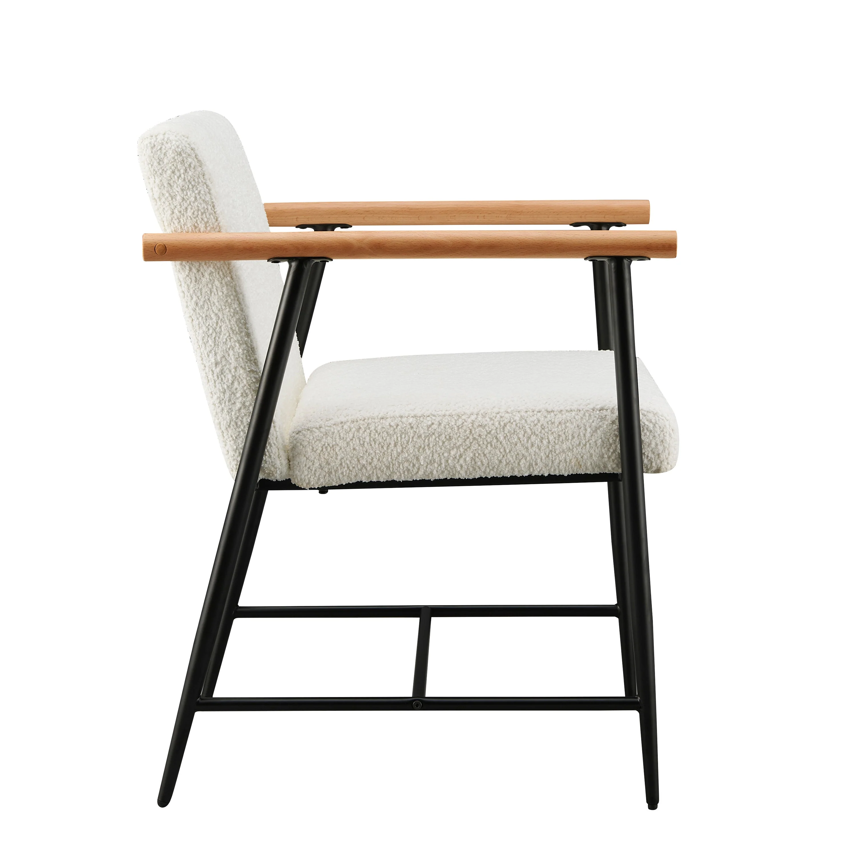 Versatile Set of 2 Modern Accent Chairs ¨C Upholstered Armchairs