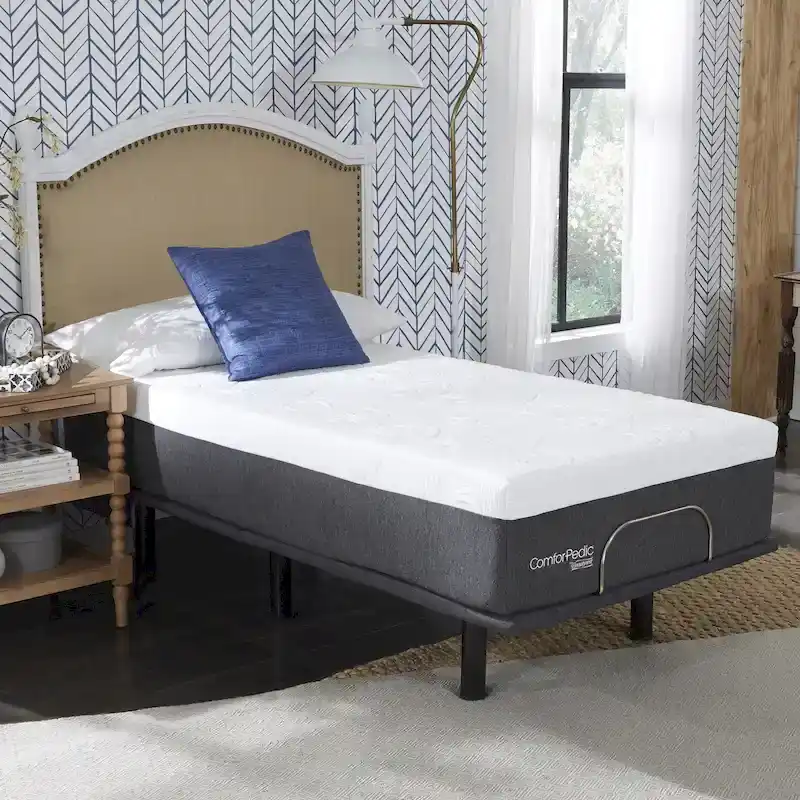 14-inch Mattress and Adjustable Bed Set