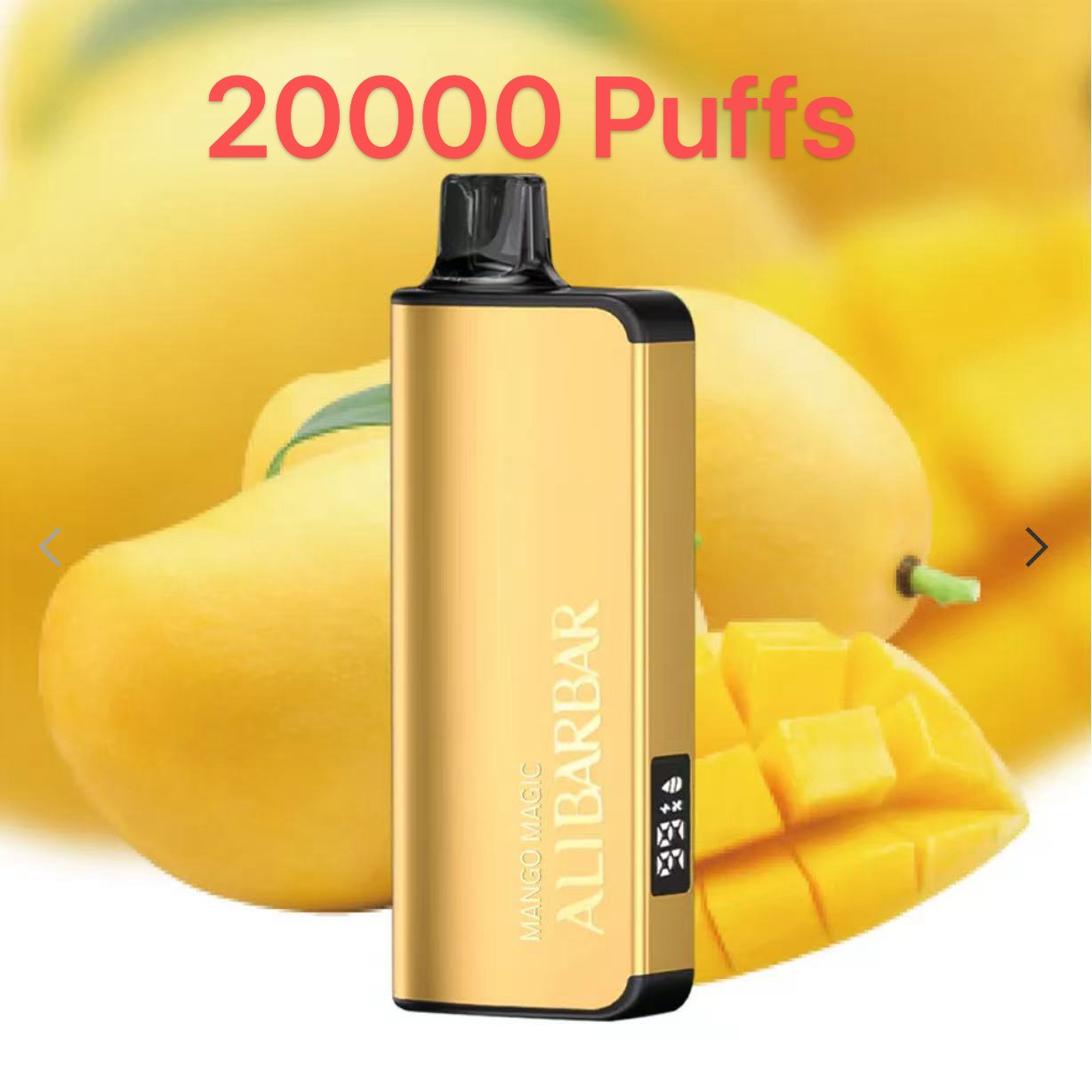New Alibarbar Ingot 20000 Puffs Disposable Vape 18 Flavors