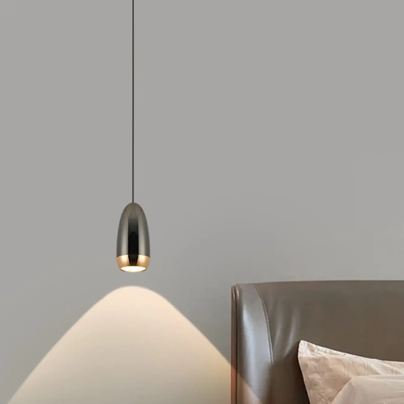 Mini Simple Geometric Aluminum LED Pendant Light