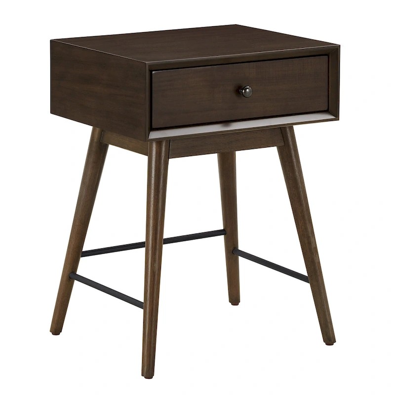 Aksel Wood 1-drawer End Table by iNSPIRE Q Modern
