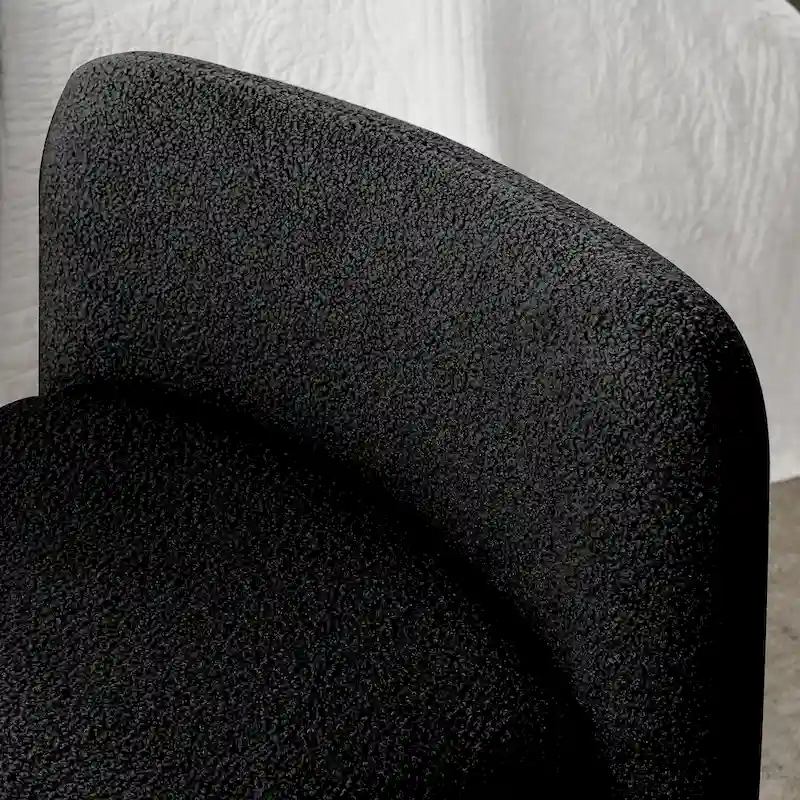 GDFStudio - Harper H-Frame Polyester Upholstered Bench with Modern Versatile Design