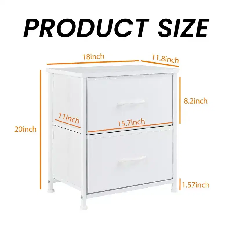 Metal Frame Dresser with Wood Top