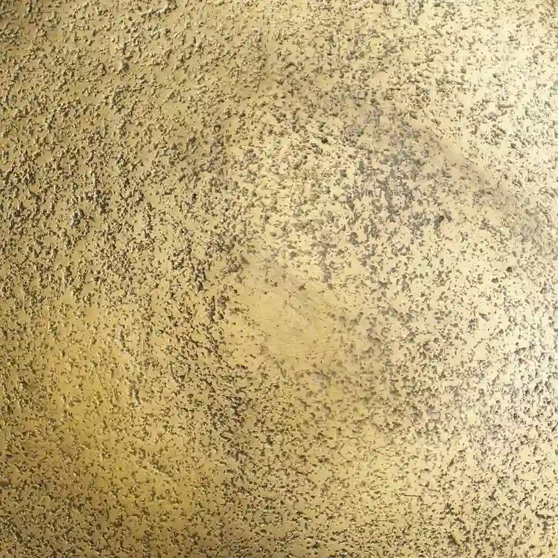 Risha Large Gold Metal Accent Table