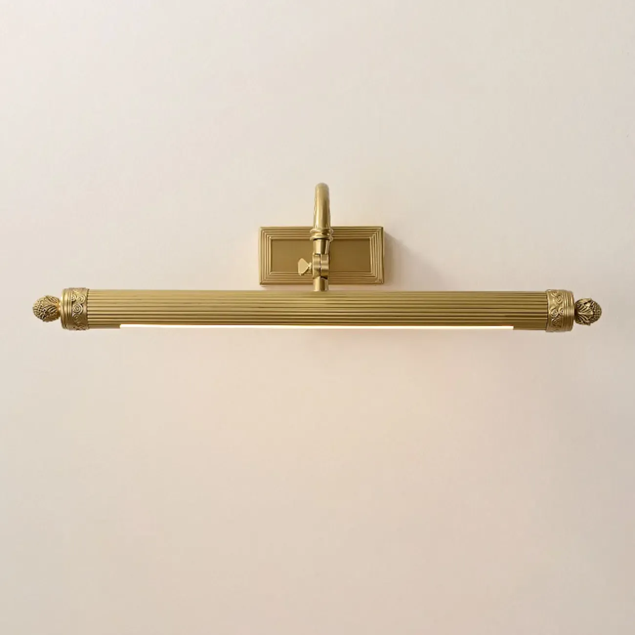 Bathroom Golden Down Tube Warm Glow LED Vanity Light
