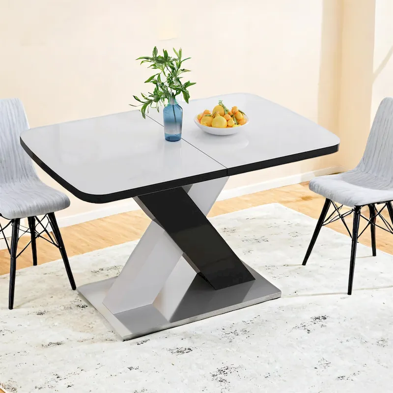 Modern Expandable Square Dining Table
