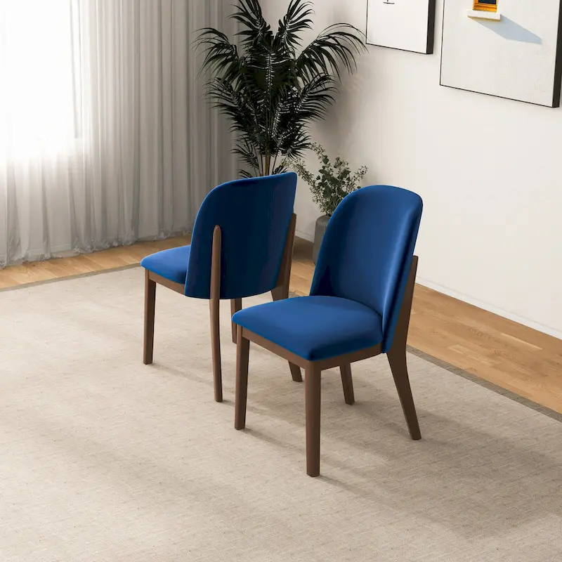 Linen Upholstered Dining Chair