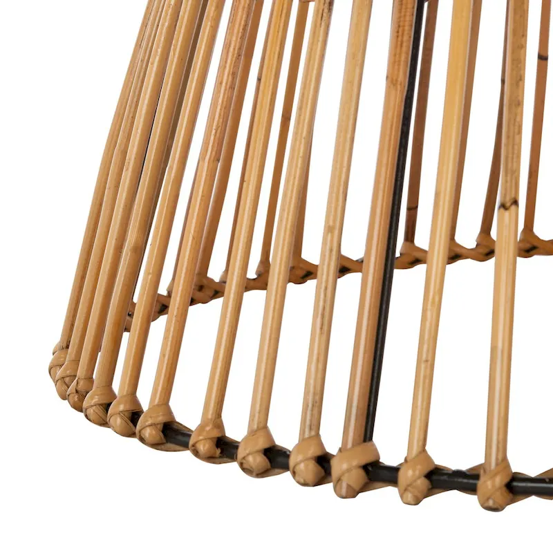 SAFAVIEH Aveline Modern Rattan Round Coffee Table - 31.5 W x 31.5 L x 17.7 H - 32Wx32Dx18H