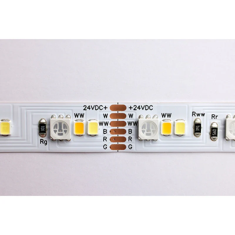 Dimension Pro Tape light strip 32 ft. Hi-Output RGB plus Tunable White J-Box connection Starfish IOT Capable IR Remote Included