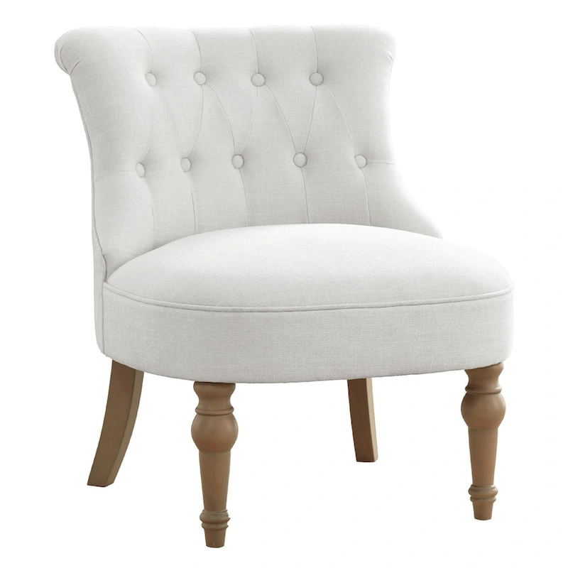 Living Room Armless Accent Comfy Chair